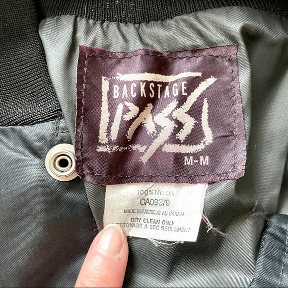 Vintage 90’s NKOTB Backstage Pass Bomber Jacket - Picture 6 of 6